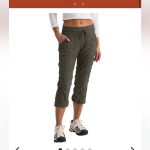 The North Face Olive Green Capri Pants